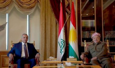 Başkan Mesud Barzani ile Irak Başbakanı Kazımi bir araya geldi