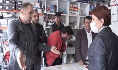 Akşener’e ‘Burası Kürdistan’ diyen esnaf gözaltına alındı