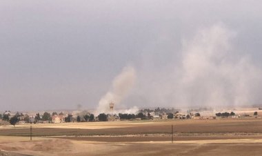 Rojava'da SİHA'lar bir aracı hedef aldı