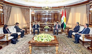 Mesrur Barzani, Fransa’nın Bağdat Büyükelçisi’ni kabul etti