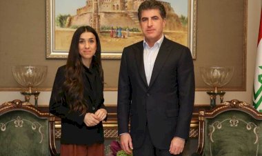 Başkan Neçirvan Barzani, Nadia Murad'ı kabul etti