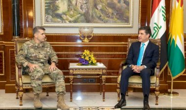 Neçirvan Barzani ile Koalisyon Komutanı Irak ve Suriye’yi görüştü
