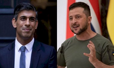 İngiltere'nin yeni Başbakanı Sunak, ilk görüşmesini Zelenskiy ile yaptı
