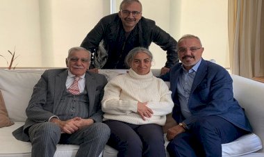 Türk, Önder ve Sakık Aysel Tuğluk'u ziyaret etti