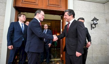 Mesrur Barzani, Rusya Büyükelçisi Kutrashev’i kabul etti