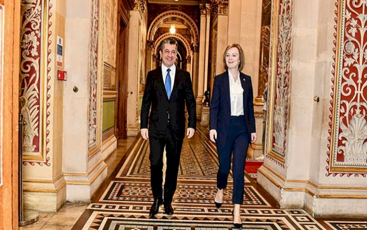 Liz Truss’tan Başbakan Mesrur Barzani’ye önemli mektup
