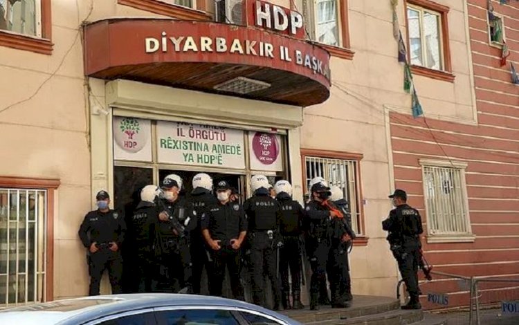 HDP Diyarbakır İl Binası mühürlendi