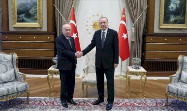 Erdoğan ve Bahçeli bir araya geldi