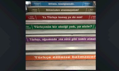 Okul merdiveninde 12 Eylül izleri: 'Ya Türkçe konuş ya da sus!'