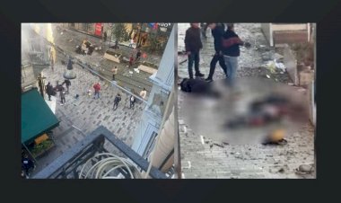 İstiklal Caddesi'nde patlama: 6 ölü  81 yaralı!