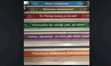 Şırnak Barosu'ndan okul merdivenindeki yazılara suç duyurusu