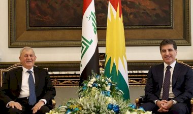 Neçirvan Barzani ile Irak Cumhurbaşkanı başkent Erbil’de bir araya geldi
