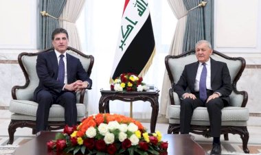 Neçirvan Barzani ile Cumhurbaşkanı Reşid Irak’taki durumu görüştü