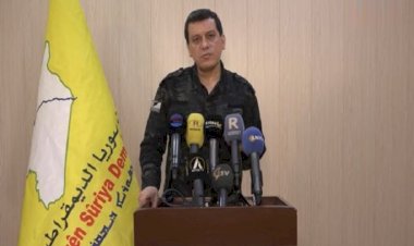 Mazlum Abdi, Türkiye’nin hava saldırılarına ilişkin basına açıklamalarda bulundu