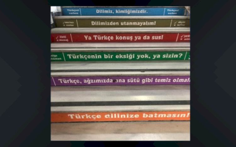 Şırnak Barosu'ndan okul merdivenindeki yazılara suç duyurusu