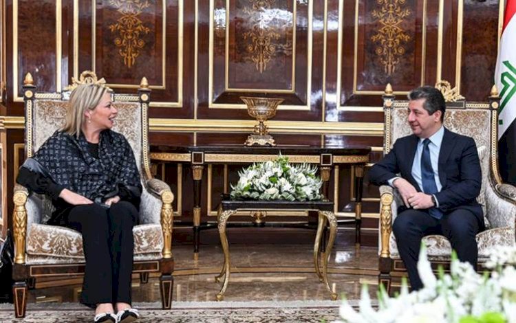 Başbakan Barzani, BM Irak Özel Temsilcisi ile hava saldırılarını görüştü