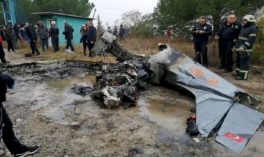 Bursa'da uçak düştü: 2 ölü