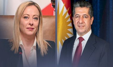 İtalyan Başbakanı'ndan, Başbakan Mesrur Barzani'ye mektup