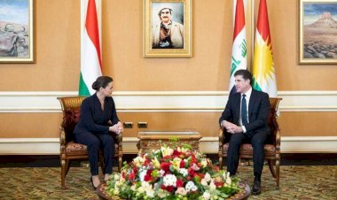 Başkan Neçirvan Barzani ile Macaristan Cumhurbaşkanı Katalin Novak bir araya geldi