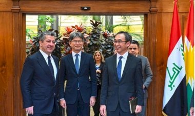 Başbakan Mesrur Barzani, Japonya heyetini kabul etti