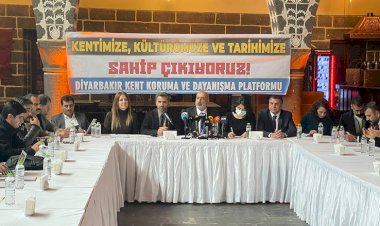 Diyarbakır Kent Koruma ve Dayanışma Platformu kuruldu