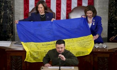 Zelenskiy ABD Kongresinde konuştu: Asla teslim olmayacağız