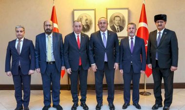 Çavuşoğlu ile görüşen Ezidi Miri’nden 'Şengal Anlaşması' çağrısı