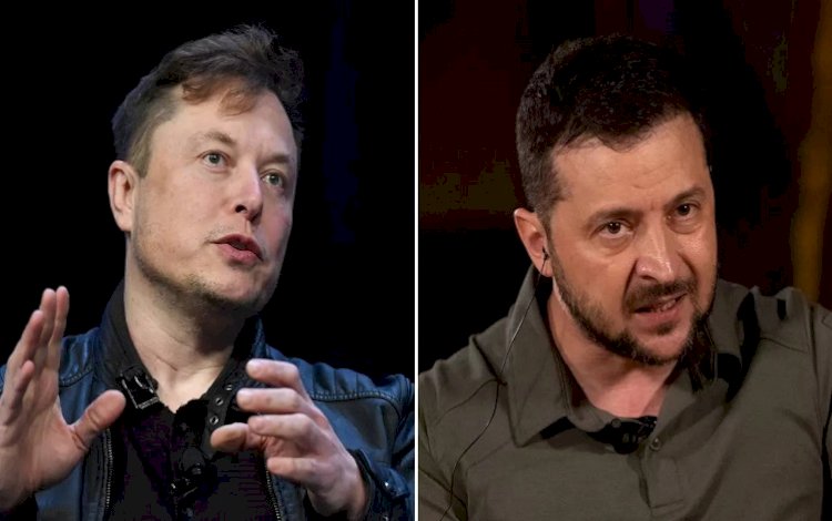 Zelenskiy'den Musk'a: Ukrayna'ya gelin ve her şeyi gözlerinizle görün