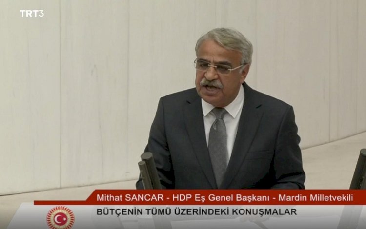 Sancar: Bu iktidarınızın son bütçesidir, tabelalarınız depolara inecek ve çürümeye terk edilecektir