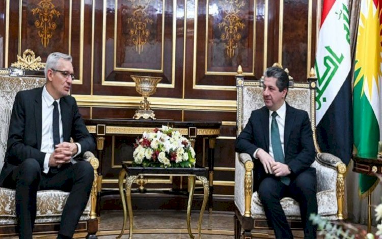 Mesrur Barzani, Alman heyetiyle Şengal Anlaşması’nı görüştü