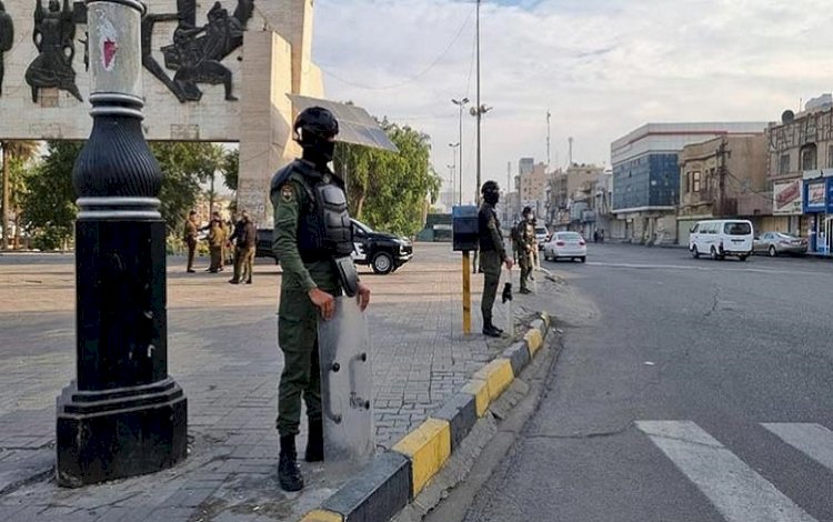 Irak'ın başkenti Bağdat'ta güvenlik güçleri teyakkuza geçti