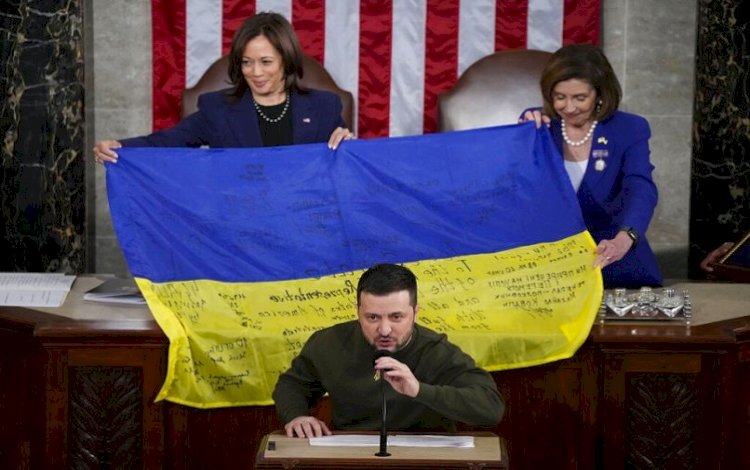 Zelenskiy ABD Kongresinde konuştu: Asla teslim olmayacağız