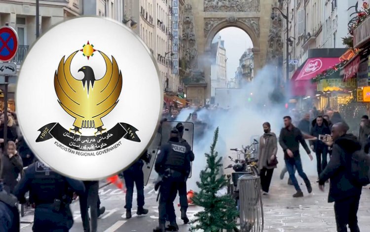 Kürdistan Bölgesi Hükümeti'nden Paris saldırısına kınama