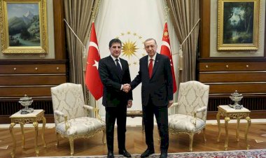 Başkan Neçirvan Barzani, Erdoğan ile bir araya geldi