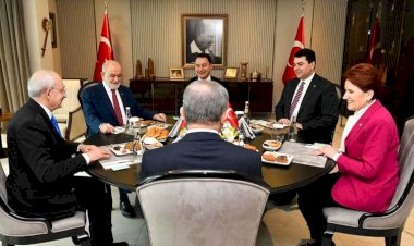 8 saatlik toplantı sonrası Altılı Masa'dan ortak açıklama