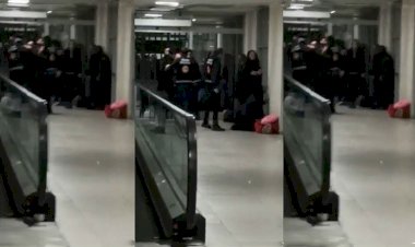 Habur Sınır Kapısı’nda yaşlı kadın ve eşine şiddet görüntüleri kamerada