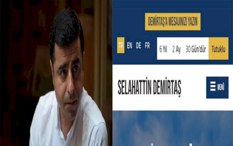 Demirtaş’ın dört dilli web sitesinde Kürtçe yok