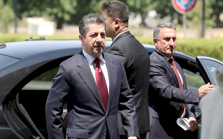 Başbakan Mesrur Barzani Bağdat'a gitti