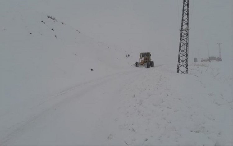 Hakkari’de 49 yerleşim yerinin yolu ulaşıma kapandı