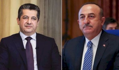 Başbakan Barzani, Çavuşoğlu ile deprem bölgelerine yardımları görüştü