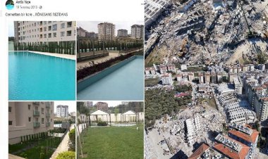 'Cennetten bir kare' diyerek reklamı yapılmıştı, depremde yerle bir oldu