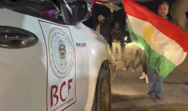 Barzani Yardım Vakfı konvoyu Efrin’de