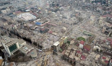 Maraş'ın Pazarcık ilçesinde arama kurtarma çalışmaları tamamlandı