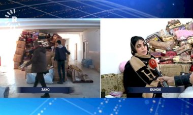 Duhok’ta Maraş depremzedeleri için yardım kampanyası sürüyor