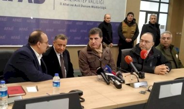 Neçirvan Barzani deprem bölgesinde: Kürdistan’da her evde yas var