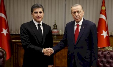 Neçirvan Barzani ile Erdoğan Ankara’da bir araya geldi