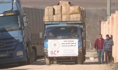 BCF’nin ikinci yardım konvoyu Rojava’ya ulaştı