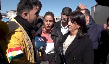 Pervin Buldan Antep'te Kürdistan Bölgesi ekiplerini ziyaret etti