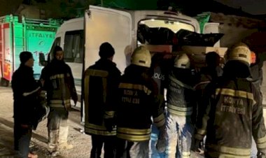 Depremden kurtulup Konya'ya giden 7 kişilik aile, çıkan yangında can verdi