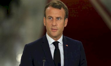 Macron:  Mesud Barzani ve Neçirvan Barzani ile sürekli temasım var